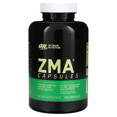 Комплекс для високого рівня тестостерону Optimum Nutrition (ZMA) 180 капсул