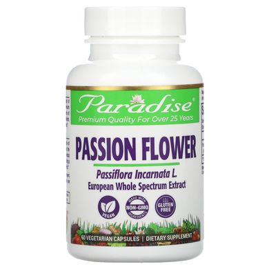 Страстоцвет Paradise Herbs (Passion flower) 60 капсул