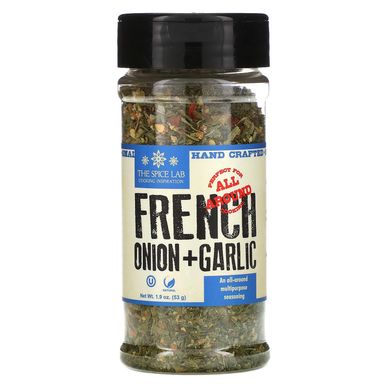 Французька цибуля і часник, French Onion & Garlic, The Spice Lab, 53 г