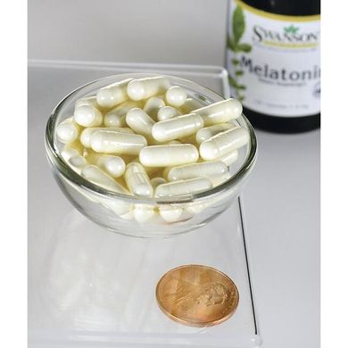 Мелатонін, Melatonin, Swanson, 3 мг, 120 капсул