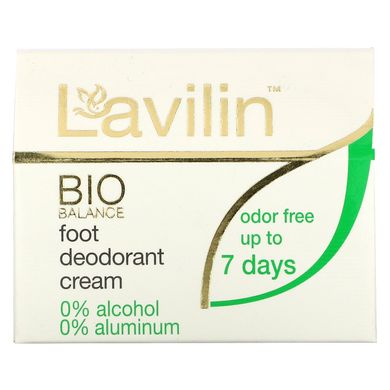 Біо Баланс, Крем-дезодорант для ніг для чоловіків і жінок, Lavilin, 12,5 г
