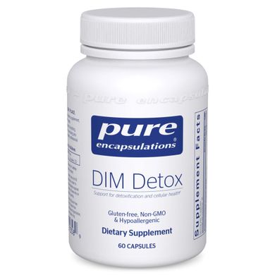 Дииндолилметан для детокса витамины для женщин Pure Encapsulations (DIM Detox) 60 капсул купить в Киеве и Украине