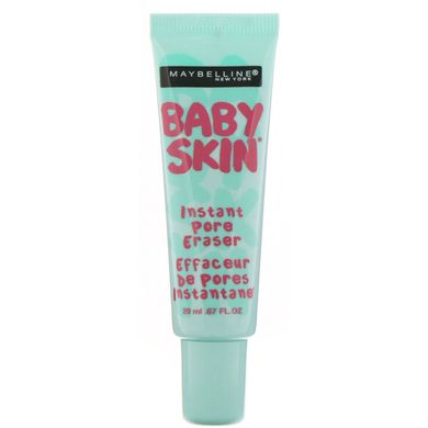 Основа під макіяж Baby Skin Pore Eraser, відтінок 010 безбарвний, Maybelline, 20 мл