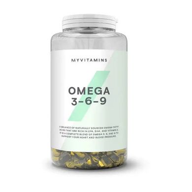 Омега 3 6 9 MyProtein (Omega 3-6-9) 400 мг 120 капсул купить в Киеве и Украине
