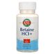 Бетаин HCl +, Betaine HCl+, KAL, 100 таблеток фото