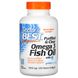 Рыбий жир Doctor's Best (Purified Clear Omega-3 Fish Oil) 1000 мг 120 капсул фото