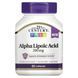 21st Century, Alpha Lipoic Acid, 200 mg, 60 Capsules фото