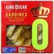 King Oscar, Sardines in first cold pressed olive oil with sliced Spanish manzanilla olives, 3.75 ounces (106 g)