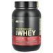 Whey protein isolate 909 g with chocolate mousse flavor