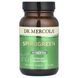 SpiruGreen, Супер продукт з астаксантіном для собак, кішок, птахів і риб, Dr Mercola, 500 мг, 180 таблеток фото