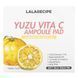 Lalarecipe, Yuzu Vita C Ampoule Pad, Illuminating Beauty Mask, 80 Pads, 5.07 fl oz (150 ml) фото