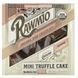 Rawmio, organic truffle cake from raw chocolate, 142 g (5 oz)