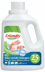 Органічний рідкий гель для прання, без запаху, Friendly Organic, 739 мл