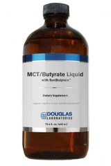 MCT масло и триглицериды бутирата Douglas Laboratories (MCT/Butyrate Liquid With SunButyrate) 460 мл купить в Киеве и Украине