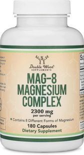 Магний комплекс 8 видов магния Double Wood (Magnesium Complex MAG-8) 180 капсул купить в Киеве и Украине