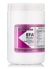 Порошок EFA додаток Омега-3 / Омега-6 для лляного насіння, EFA Powder Omega-3 / Omega-6 Flaxseed Supplement, Kirkman labs, 16 унцій 454 ги