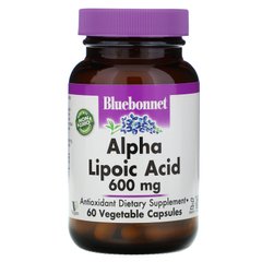 Альфа-липоевая кислота Bluebonnet Nutrition (Alpha Lipoic Acid) 600 мг 60 капсул купить в Киеве и Украине