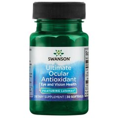Ультимативний очної антиоксидант, Ultimate Ocular Antioxidant, Swanson, 30 капсул