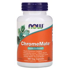 Хром комплекс Now Foods (ChromeMate) 180 капсул