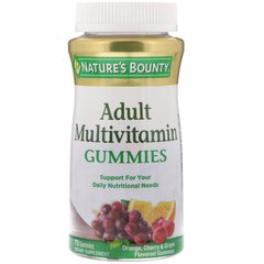 Мультивитамины + В12 и витамин С для взрослых Nature's Bounty (Multivitamin Gummies) 75 конфет купить в Киеве и Украине