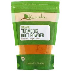 Органический порошок куркумы Kevala (Organic Turmeric Root Pwd) 453 г купить в Киеве и Украине