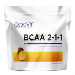 Амінокислота, лимон, BCAA 2-1-1, lemon, OstroVit, 500 г