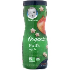 Пуфы с яблоком органические Gerber (Puffs) 42 г купить в Киеве и Украине