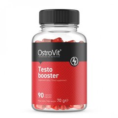 Тестостероновий бустер, TESTO BOOSTER 90, OstroVit, 90 капсул