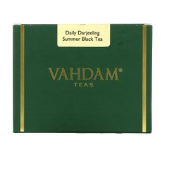 Vahdam Teas, Щоденний літній чорний чай Дарджилінг, 3,53 унції (100 г)