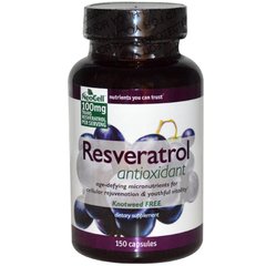 Ресвератрол (Resveratrol Antioxidant), Neocell, 150 капсул купить в Киеве и Украине