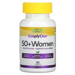 Жіночі мультивітаміни 50+, Super Nutrition, 90 таблеток