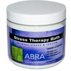Средство для ванн терапия стресса, лаванда и ромашка, Abra Therapeutics, 482 г купить в Киеве и Украине