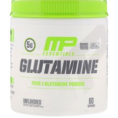 Глютамін Essentials, без ароматизаторів, MusclePharm, 0,66 фунта (300 г)
