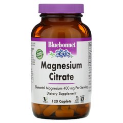Цитрат магния Bluebonnet Nutrition (Magnesium Citrate) 400 мг 120 капсул купить в Киеве и Украине