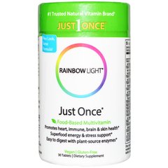 Мультивітаміни Rainbow Light (Just Once) 30 таблеток