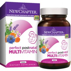 Мультивитамины для женщин в послеродовой период, Perfect Postnatal, New Chapter, 96 таблеток купить в Киеве и Украине
