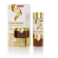 Куркумін Біоперін і Вітамін Д Nutrend (Curcumin Bioperine - Vitamin D) 60 капсул