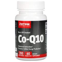 Коэнзим CoQ10 Jarrow Formulas ( CoQ10) 200 мг 60 капсул купить в Киеве и Украине