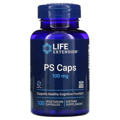 Фосфатидилсерин Life Extension (PS Caps) 100 мг 100 капсул купить в Киеве и Украине