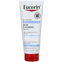 Заспокійливий зволожуючий крем для сухої зуд без запаху Eucerin (Skin Calming Creme) 396 г