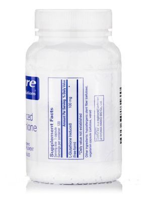 Глутатион Pure Encapsulations (Reduced Glutathione) 120 капсул купить в Киеве и Украине
