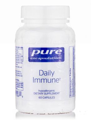 Ежедневные витамины для иммунной системы Pure Encapsulations (Daily Immune) 60 капсул купить в Киеве и Украине