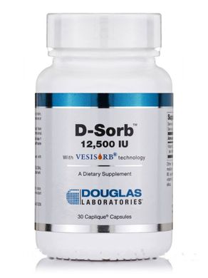 Вітамін Д Douglas Laboratories (D-Sorb with Vesisorb Technology) 12500 МО 30 капсул