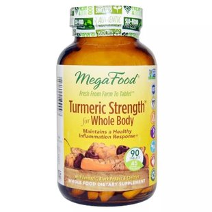 Куркума для всего организма MegaFood (Turmeric Strength for Whole Body) 90 таблеток купить в Киеве и Украине