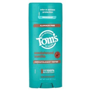 Tom's of Maine, Aluminum Free Deodorant, Sandalwood Vanilla, 3.25 oz (92 g) купить в Киеве и Украине