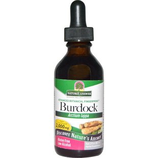 Корень лопуха слабоалкогольный Nature's Answer (Burdock) 2000 мг 60 мл купить в Киеве и Украине