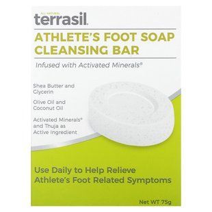 Terrasil, Athlete's Foot Soap Cleansing Bar, 75 g купить в Киеве и Украине