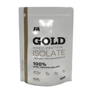 Fitness Authority, Gold Whey Protein Isolate, 908 g, chocolate