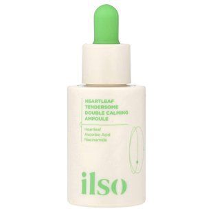 ilso, Heartleaf Tendersome Double Calming Ampoule, 1.01 fl oz (30 ml)