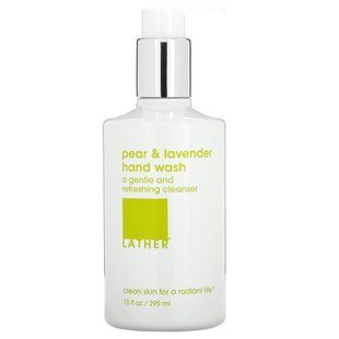 Мыло для рук с грушей и лавандой, Pear & Lavender Hand Wash, Lather, 295 мл купить в Киеве и Украине